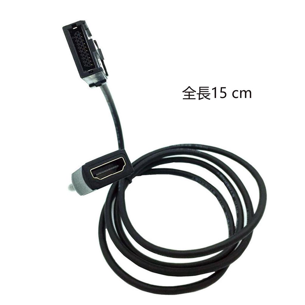 HDMI-кабель для автомобильной навигации HDMIType-EtoA длина кабеля-переходника 1,5 мHDMI тип E (женский пол) к HDMI тип A (женский пол) кабель черный