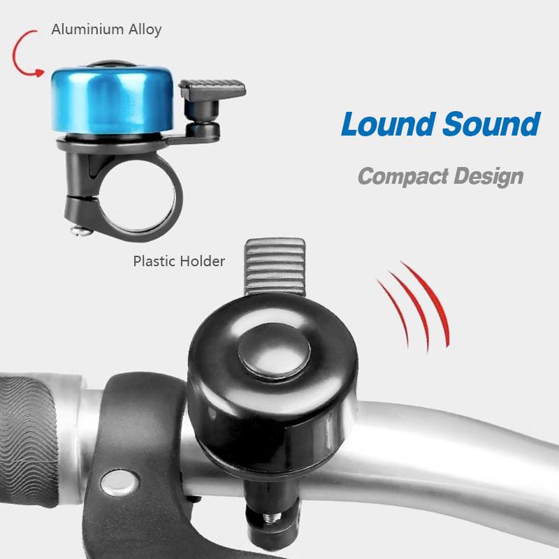 Bicycle Aluminum oy MTB Horn Ring Safety Sound Alarm Handlerbar Cycling Warning Alarm Children Bike Accessories