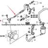 Премиальный японский шланг высокого давления ГУР для Civic (53713-S5D-A05)