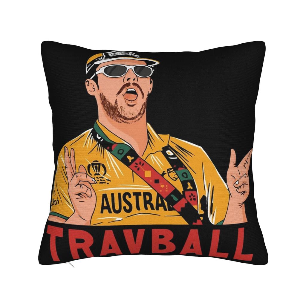 Travball Travis Head Чехлы на подушки Мерч Печатный чехол на подушку Декор Наволочка Спальня Несколько размеров