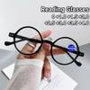 New Ultra Light Retro Small Round Frame Reading Glasses Men Vintage Hyperopia Eyewear Anti Blue Light Presbyopia Glasses