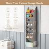 Органайзер для обуви Yousheng 8 ярусов, подвесной органайзер для обуви на дверь, подвесное хранение обуви в шкафу с большими глубокими карманами, вмещает 16-24 пары кроссовок, сандалий