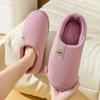 Winter Warm Shoes Woman Men Indoor Slippers Soft Plush Lovers Home Floor Slipper Anti-slip Ladies Bedroom Slides