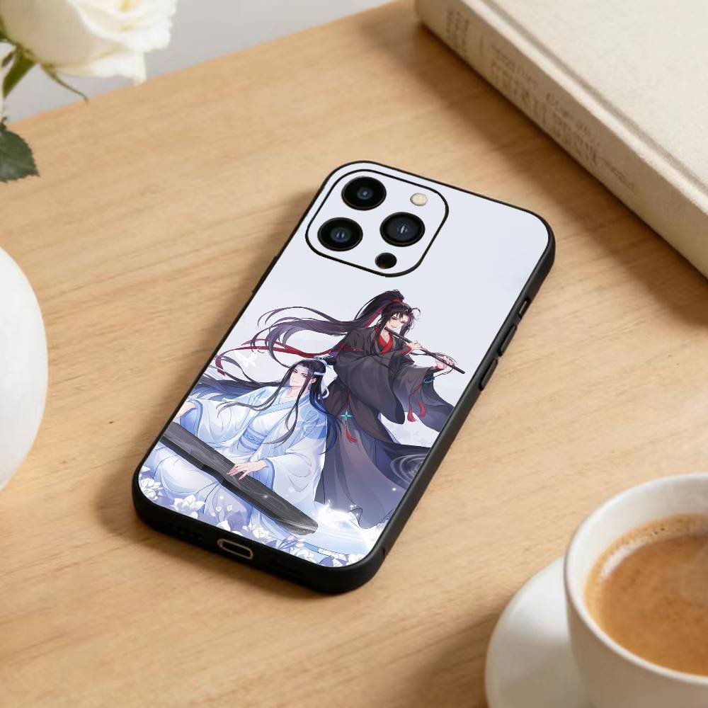 Чехол для телефона «Мастер-демон Культивации» для iPhone 17 16 15 14 13 12 Max Plus Силиконовый Черный Чехол