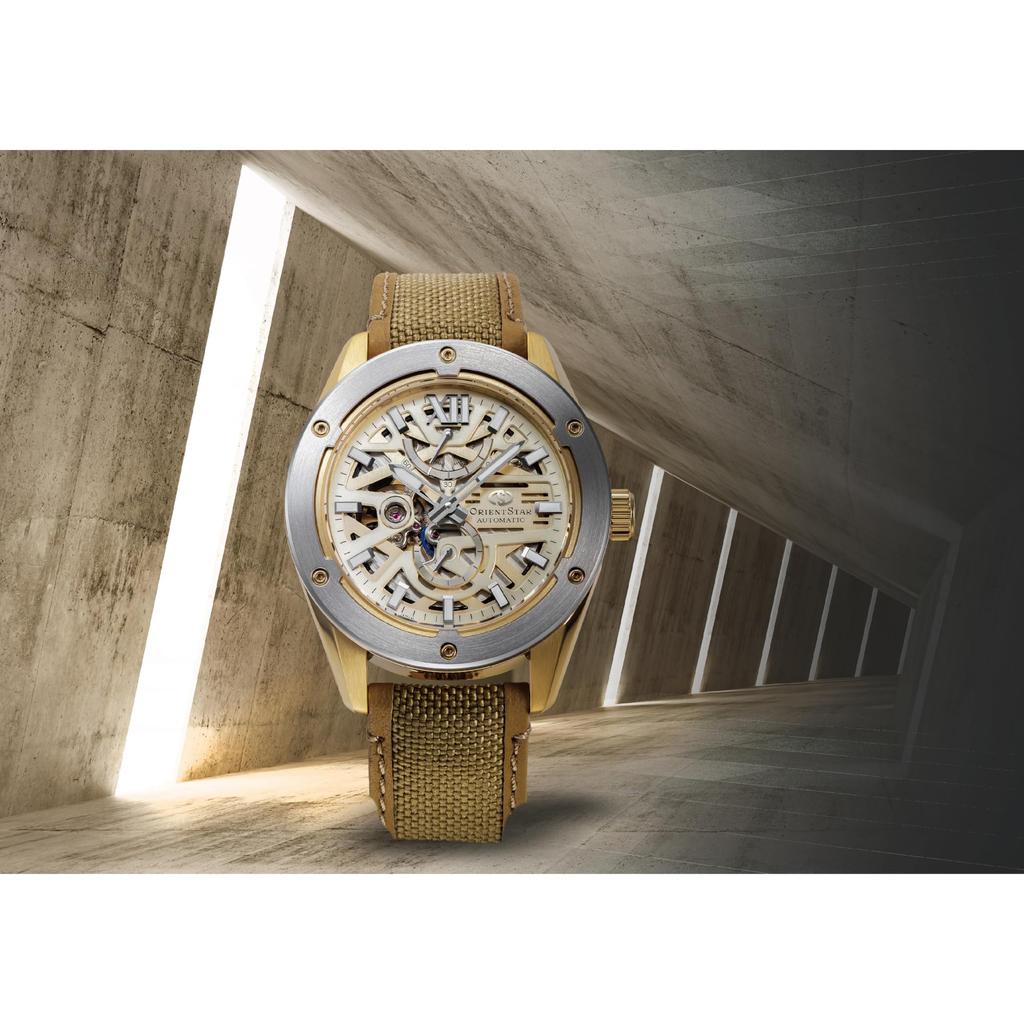 [ORIENT STAR] M34 Avant-garde F8 Skeleton RK-BZ0005G Men's Automatic Watch, Made in Japan, Limited 200, Gold
