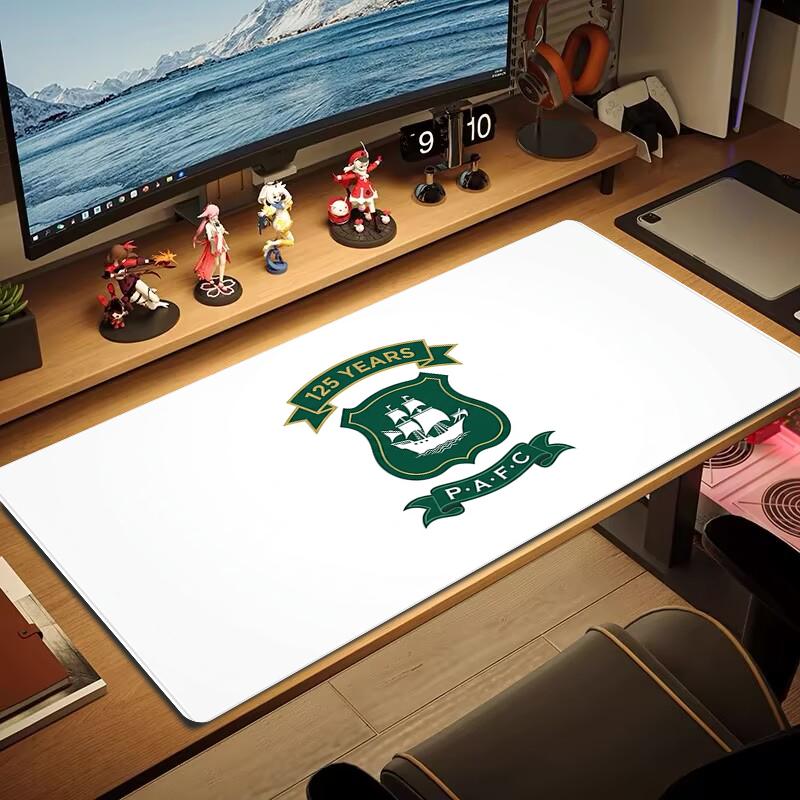 Plymouth Argyle - PAFC Mouse Pad Large Gaming Table Cushion Non-slip Laptop Tablet Big Mousepad XXL Mat Mini PC Playmat With Lock edge_xia