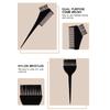 5/7/9Pcs Hair Coloring Kits Home Salon Hair Dyeing Comb Hair Bowl Coloring Brush Cream Earcap Clips Cape Hair Styling Tool
