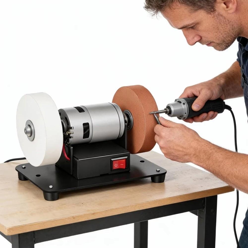 Adjustable Speed Electric Small Sander Sturdy Base Sanding Machine Polishing