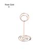 Supplies Paper Clamp Desktop Decoration Place Card Photos Clips Clamps Stand Table Numbers Holder