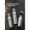 Tiartisan Titanium Ultralight Cycling Water Bottle Outdoor Hiking Climbing Drinking Bottle Reusable Wide Mouth Sports Bottle