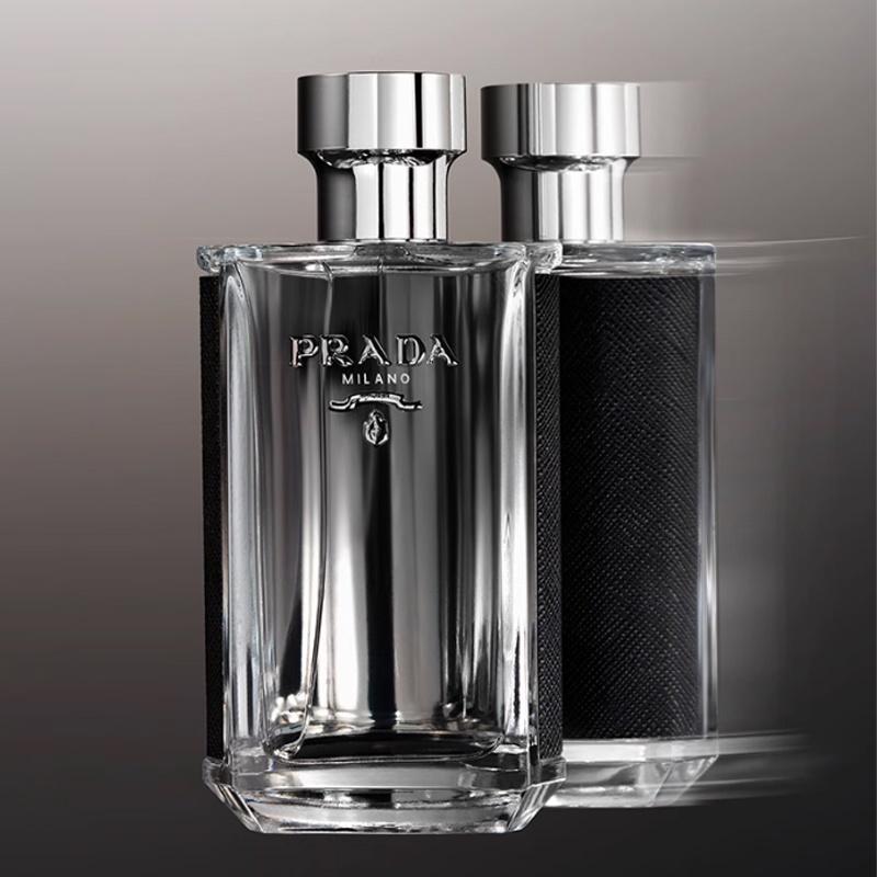 Prada Midnight Gentleman Мужской парфюм Фужерная туалетная вода EDT // Черный перец Герань 50 мл