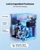 Commercial Ice Cream Machine, 20-28L/H Yield, 2200W 3-Flavor Countertop Soft Serve Ice Cream Maker with 2 x 6L Hoppers & Hopper Agitation, Pre-Cooling