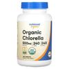 Organic Chlorella, 500 Mg, 240 Tablets