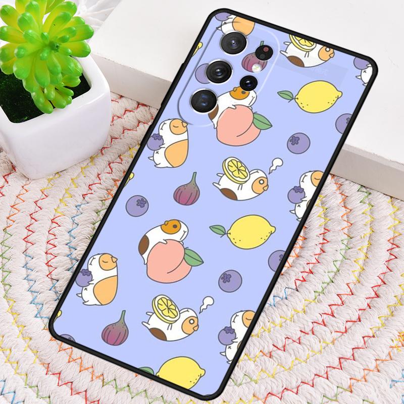 Морская свинка Хомяк Коллаж Силиконовый Чехол для Телефона Для Samsung Galaxy note 10 pro S26 S25 S24 S23 S22 S21 Plus S25Ultra Capa Чехол
