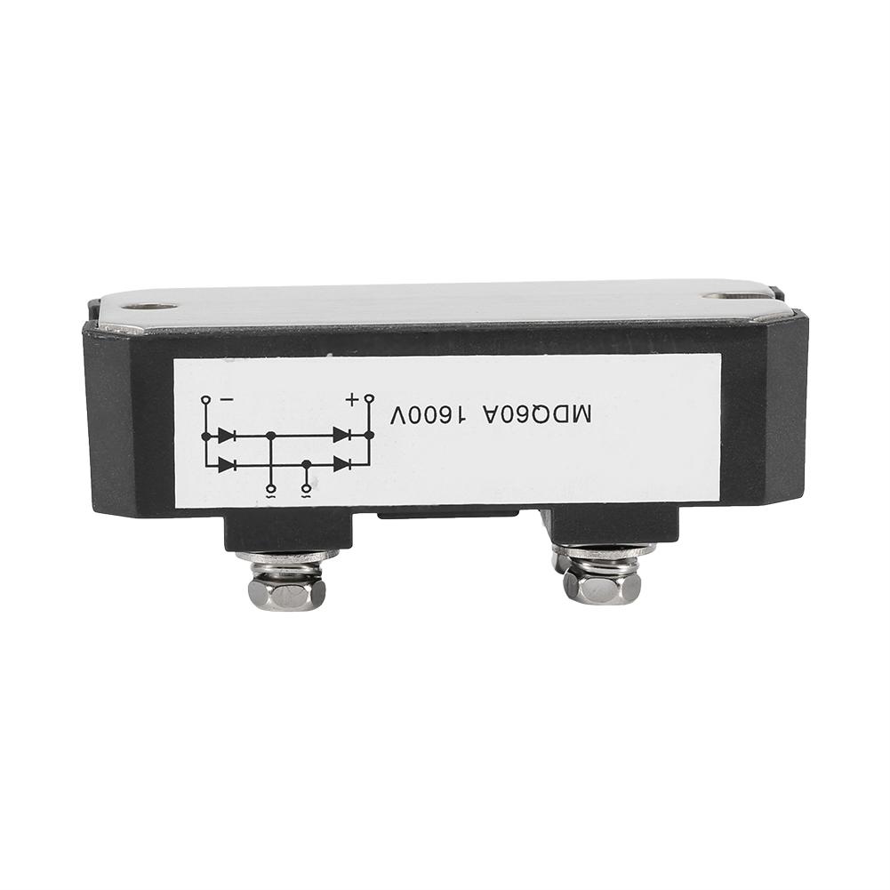 1pc Single Phase Diode Bridge Rectifier 60A 1600V High Power 4 Terminals