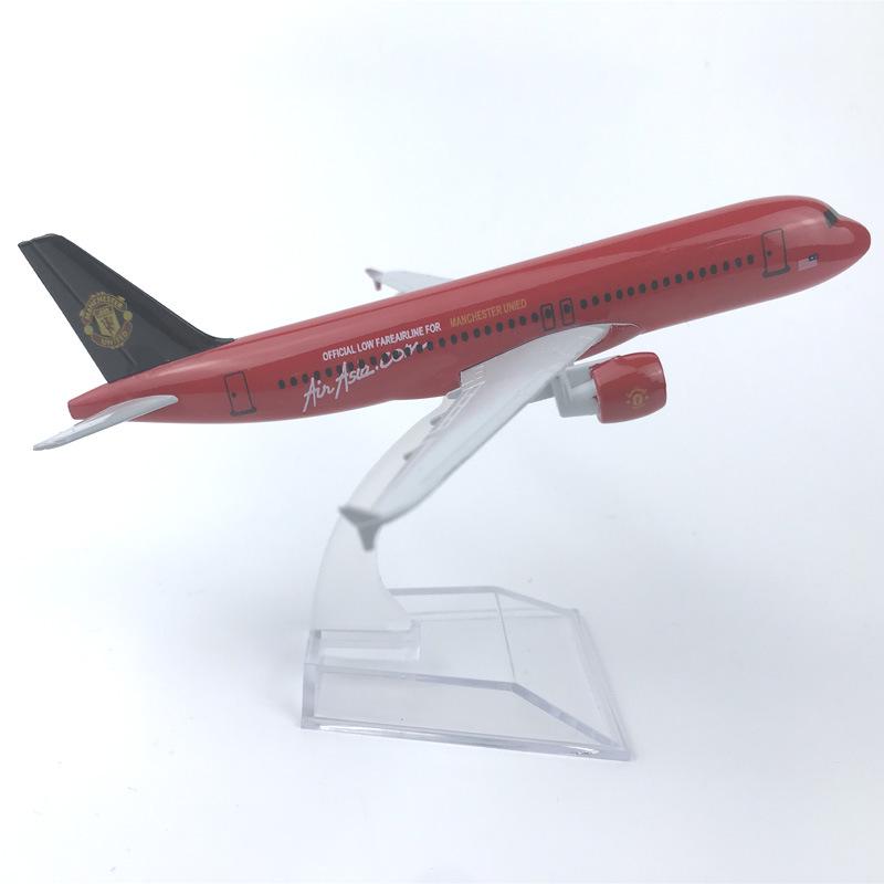 A320 Asian Airways Series 1:400 Scale 16cm Aircraft Metal Alloy Aviation Souvenir Replica Diecast Airplane Model With Stand