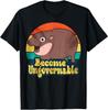 Become Ungovernable Funny Baby Hippo Moo Deng Funny Saying T-Shirt
