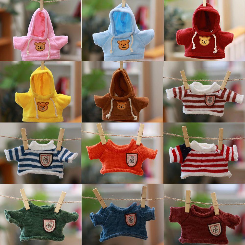 Gifts Animal Dolls Hoodie Yellow Duck Plush Toy Clothes Kids Toys Sweater Dolls Accessories