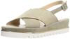 Wedge Sandals Wide Cross Platform Sandals KA Cm 2E [Luca Grossi] Women's 24.5