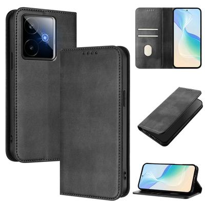 Для OPPO Realme GT7 Pro Racing 7T 6T 6 T 5G Магнитный кожаный кошелек RFID чехол Для Realme GT Neo 6 5 SE 3 3T 2 2T Роскошная обложка