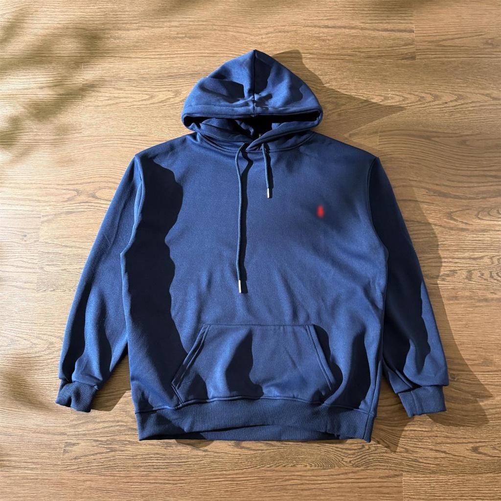 Унисекс RL Classic Худи-толстовка с вышивкой для активного отдыха и повседневной носки