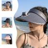 New Summer Sun Protection Hat for Women Sun Hat for Women Summer Sun Protection Rechargeable Fan Empty Top Hat Big Brim Outdoor