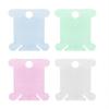 50PCS/Set Plastic Bobbins Floss Set Spool Thread Card Embroidery Floss DIY Stitch Organizer Holder Sewing Tools