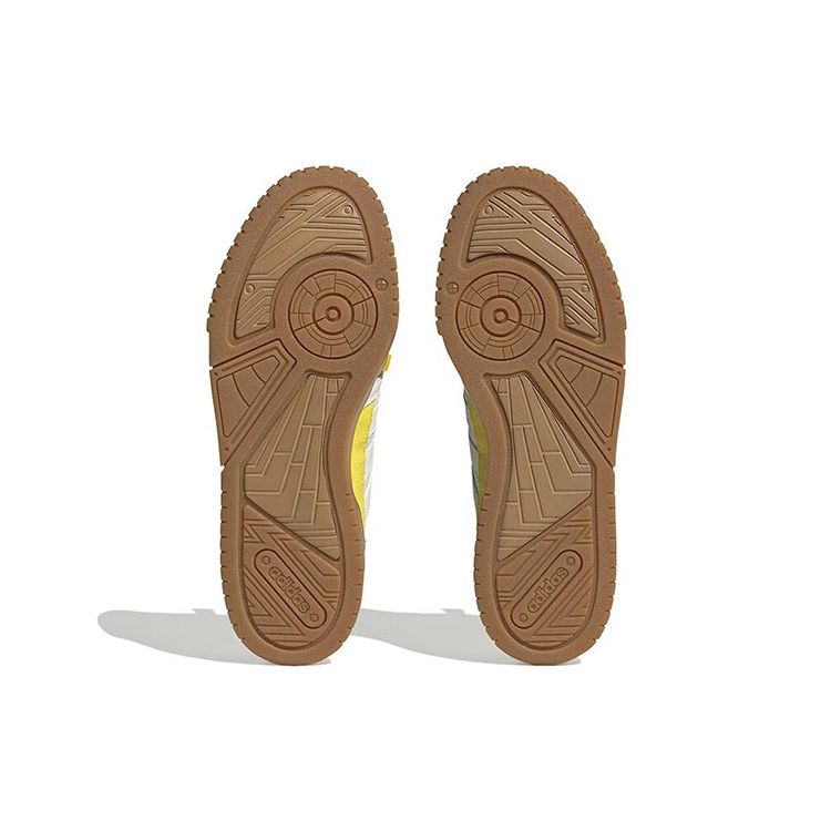 adidas Neo D-Pad Синтетическая кожа Нескользящие Износостойкие Легкие Низкие Кеды Унисекс Белые Зеленые IF2986
