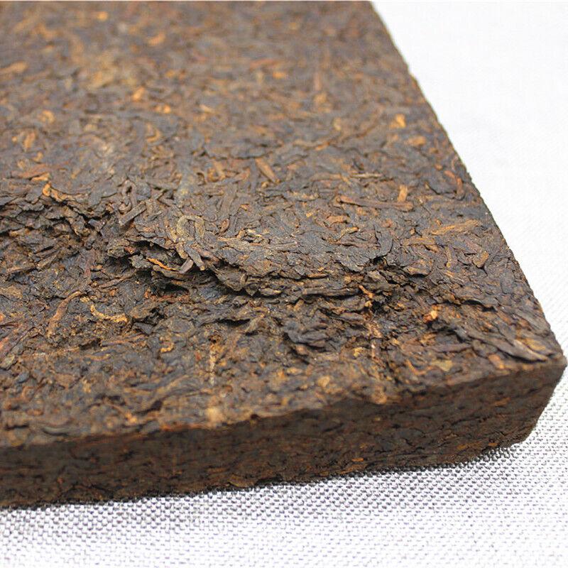 Yunnan Pu'er Tea Camphor Palace Tea Brick 250g Ripe Tea Menghai Palace Brick