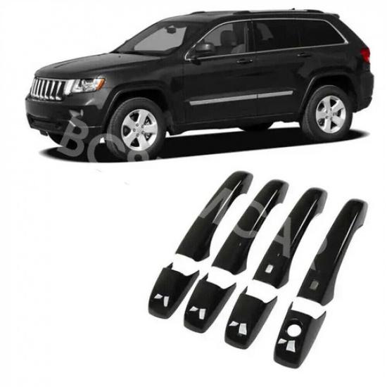 Fit For Chrysler 200 2011-2014 Car Outside Door Handle Covers W/Smart Keyholes