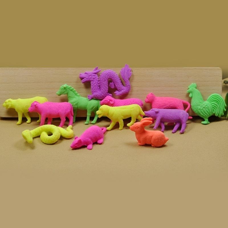 New 10pcs/lot Ocean Animal Growing Funny Toy Marine Biology Toys Sea Animals Toy