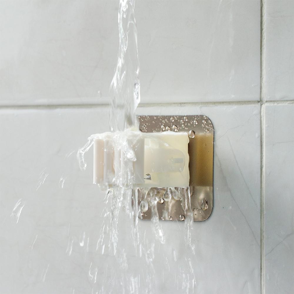 Органайзер для ванной комнаты, самоклеящаяся вешалка для метлы, пружинный зажим, настенные крючки, держатель для швабры