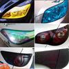 Self-Adhesive Car Headlight Lamp Film Vinyl Film Tailing Moulding Foil Fashion Car Accessories