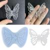 Crystal Drop Glue Aromatherapy Gypsum Abrasive Three-dimensional Big Butterfly Ornaments Pendant Silicone Mold