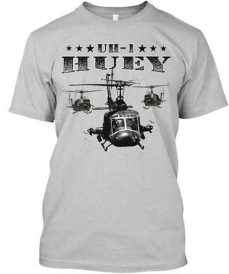 Uh-1 Huey - Футболка Изготовлено в США Размеры от S до 5XL