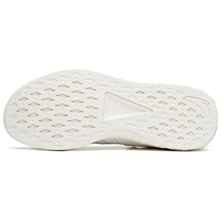 Anta Running Series Trendy Versatile Shock Absorbing Non-Slip Wear-Resistant Breathable Low-Top Running Shoes Women Sneaker White Purple 922125523-1