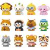 Micro Diamond Blocks Mini Animals Classic Pet Tiger Lion Model Building Creative Bricks Kids Toys Cartoon Elephant Bear Horse
