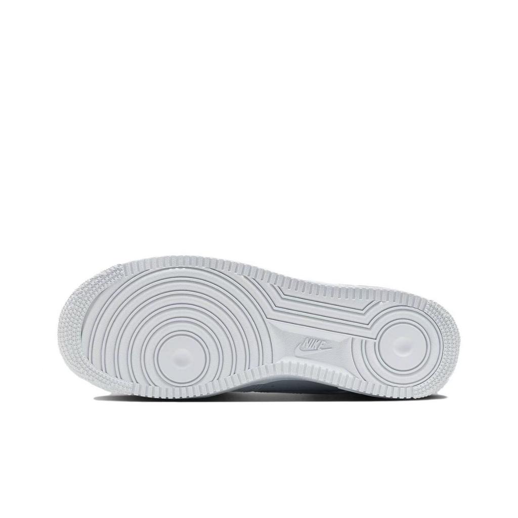Nike Nike Air Force 1 Нескользящие Износостойкие Баланс Низкие Кеды для Скейтборда Унисекс Белый Розовый HF0729-001(Команда384-А)