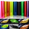 Auto Headlights Protective Film Vinyl Film Sticker Auto Headlight Taillight Film Tint Vinyl Sheet Sticker Universal Multicolor