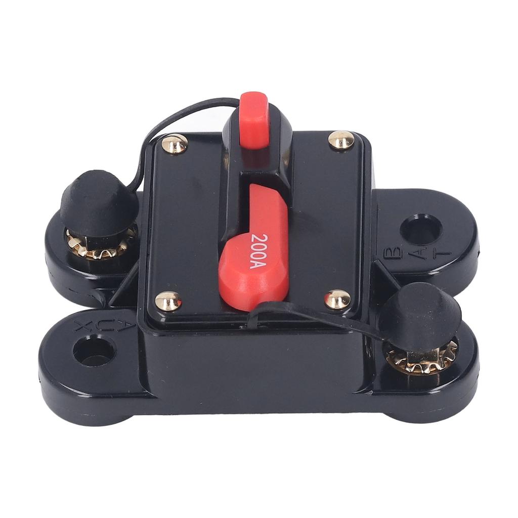 Автоматический выключатель с ручным сбросом 14 дюймов Защита от перегрузки по току DC 12?48В для автомобильного двигателя 200А