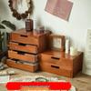 Three-Layer Wooden Storage Cabinet for Cosmetics & Sundries
