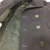 USED/60s-70s Vintage US Navy DSA-1-8223 P-Coat 8-Button Dark Navy Size 36R
