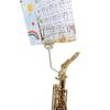 Music Stand Sax Marching Fixing Bracket Sheet Book Clamp Sheet Music Clip