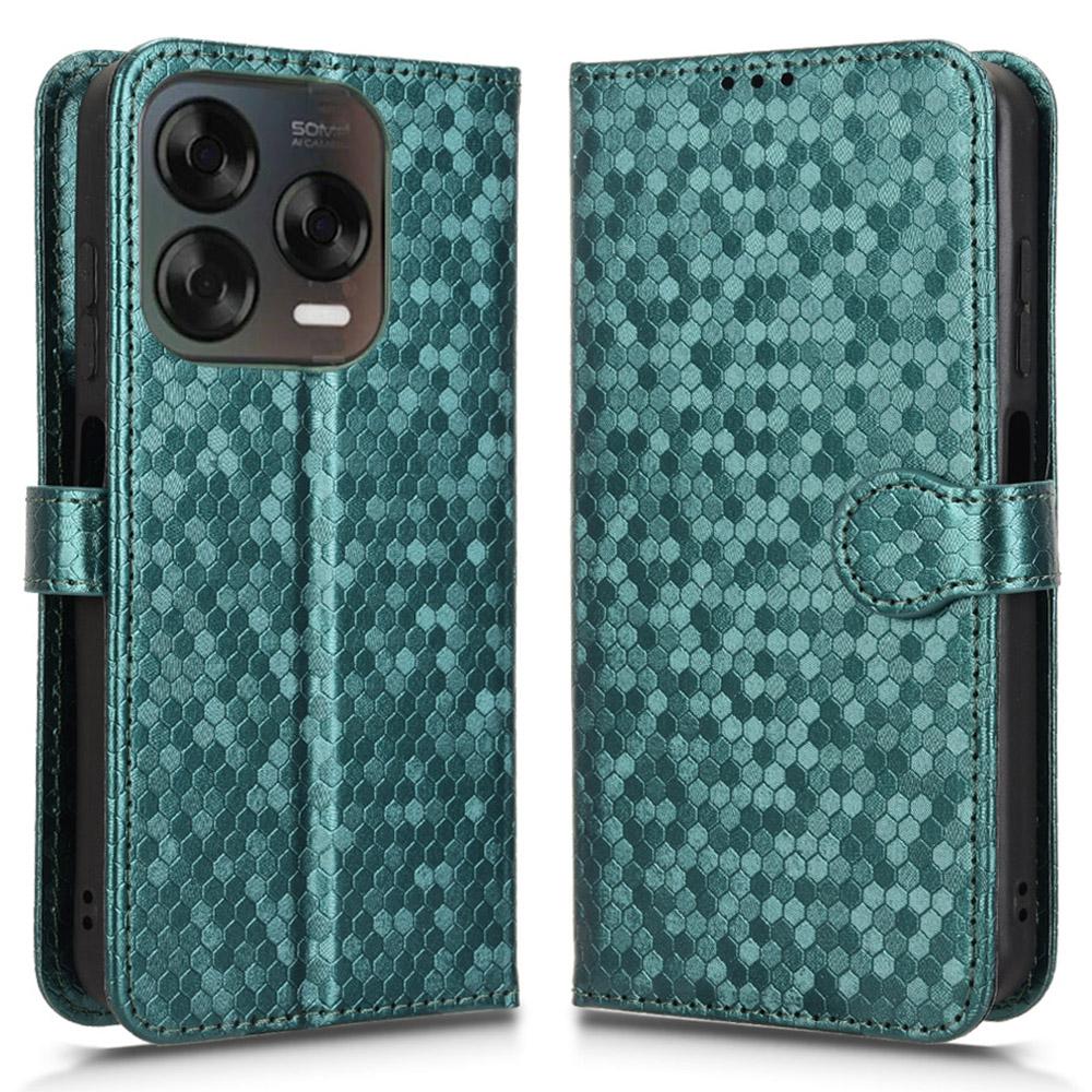 Для ZTE Blade V70 Design/V70 Vita Чехол-кошелек Тиснение точками Искусственная кожа Чехол для телефона