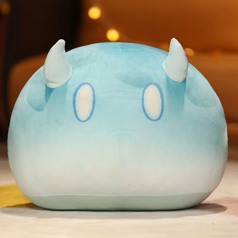 The Latest Genshin Impact Slim Pillow Doll Kawaii Stuffed Plush Toy Hand Doll Cartoon Cute Children's Birthday Gift Doll