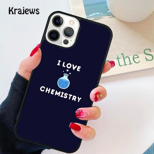 Biology and Chemistry Soft Phone Case For IPhone 18 17 Air 16 15 14 Max Plus 11 12 13 Pro Max Phone Cover coque Fundas
