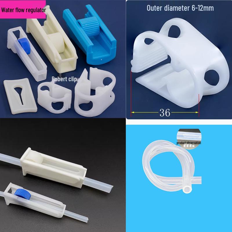 Adjustable Water & Gas Flow Valve with Drip Infusion Regulator