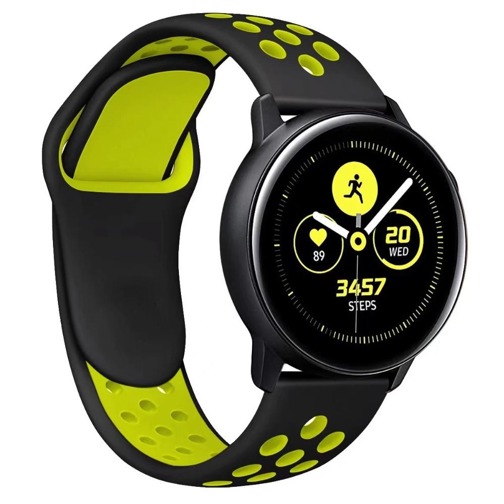 Силиконовый ремешок 20 мм 22 мм для Samsung Galaxy Watch 7 6 5 4 Classic 5pro/Gear S3 Браслет для Huawei Watch 4/3/GT5 4 2e 46 мм