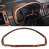 Car Interior Peach Wood Grain Inner Door Handle Decoration Frame Car Styling For Honda CRV CR-V 2017 2018  