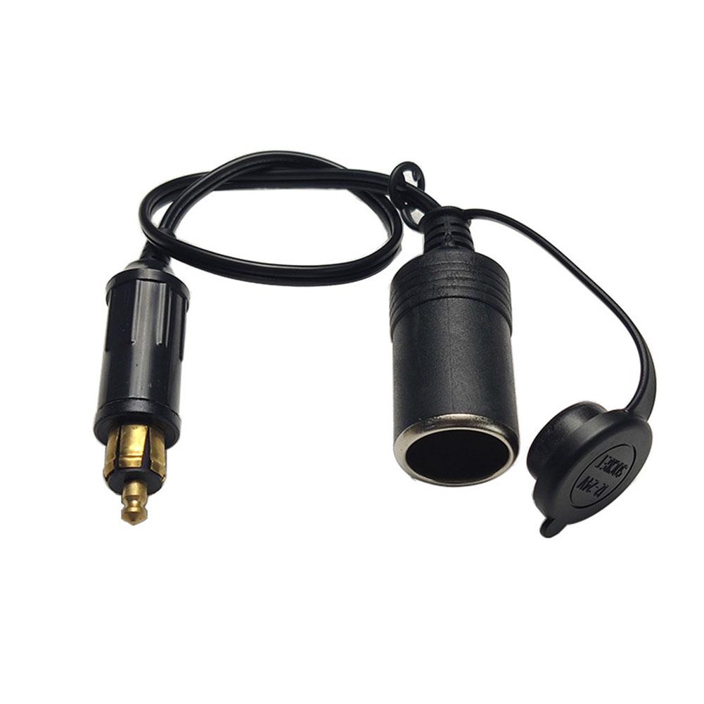 12v 24v EU Plug Forbmw Plug To Cigarette Female Wire Мотоциклетная розетка для прикуривателя Преобразование розетки для прикуривателя в зарядное устройство для Z4f2